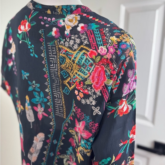 Johnny Was Ellamo Boxy Top Size Medium - Picture 6 of 14